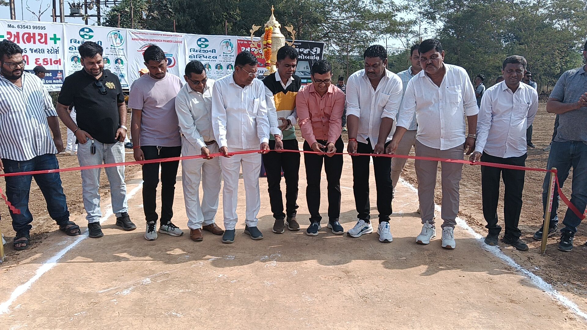 નાનાપોંઢા ખાતે NSPL સીઝન-5 સરપંચ પ્રીમિયર લીગનો ભવ્ય પ્રારંભ